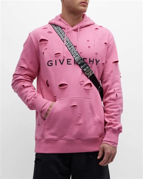 givenchy destroyed hoodie.